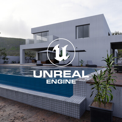 POOL HOUSE IN UNREAL ENGINE 5