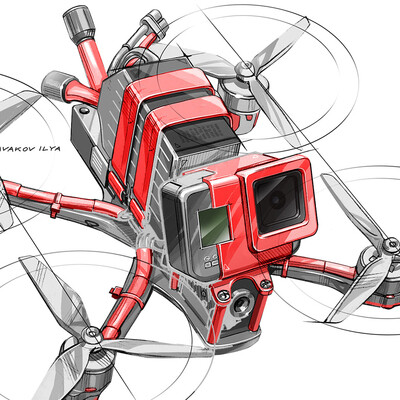 quadrocopter illustration