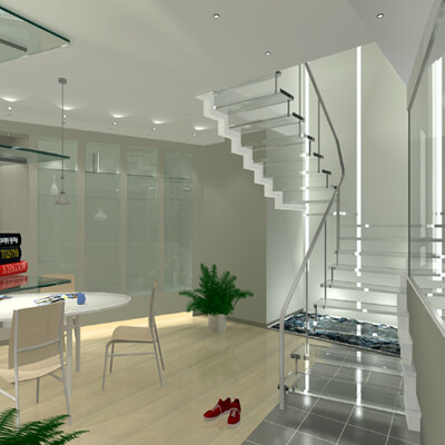 Glass Stairs