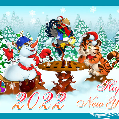 New Year's card version