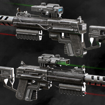 Sci-Fi Pistol
