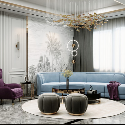 Luxury living room
