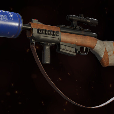 Bolt-action rifle concept