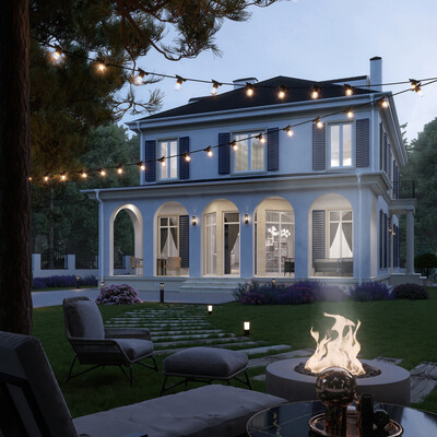 Classical style house