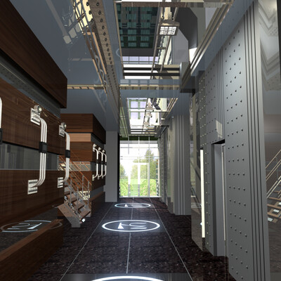 Vhodnoy vestibyul Apartament-Otelya.