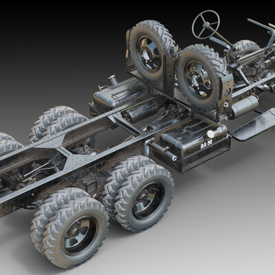 3D model ZIS-151_Frame.