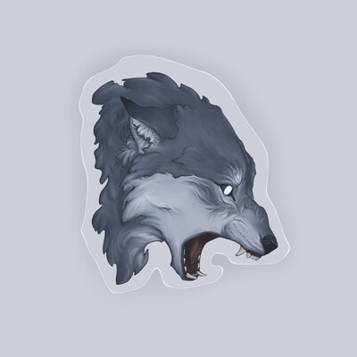 Wolf stickers