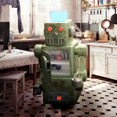 Soviet robot home helper
