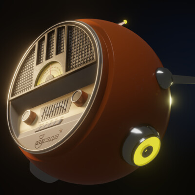 Flying Radio "Zvezda"
