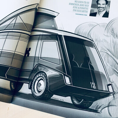 Series illustrations for Explorer magazine