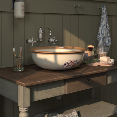 Rustic bath