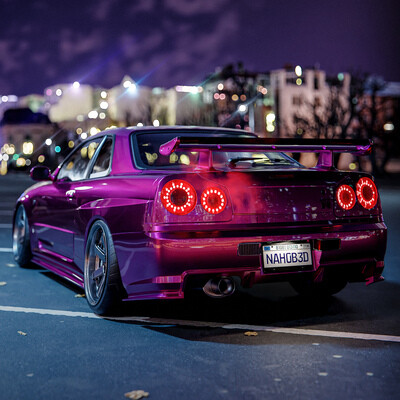 NISSAN SKYLINE R34 GTR
