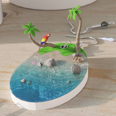 Island-pendant