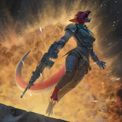 Explosive escape