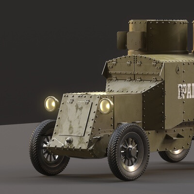Russian Austin (Armored Car)