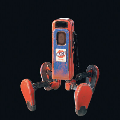 Mobile gas pump