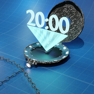 hanging clock