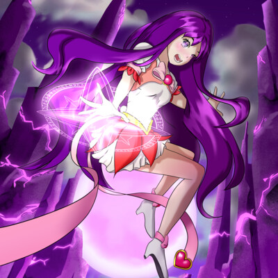 Moon sorceress (like Star Guardian's)