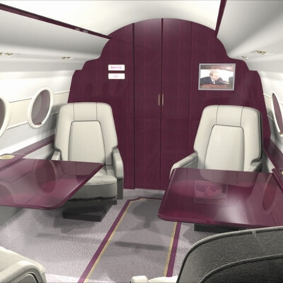 Interer samoleta YAK-40