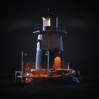 Lighthouse in the Forgotten Waters