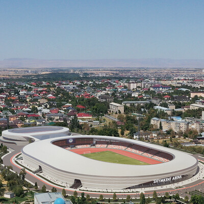 The Central Stadium of Shymkent