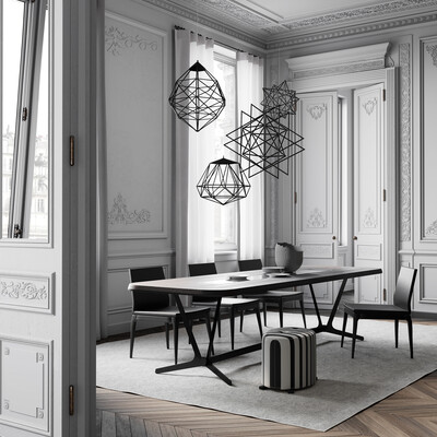 THE INTERIOR OF THE ROOM IN A CLASSIC STYLE