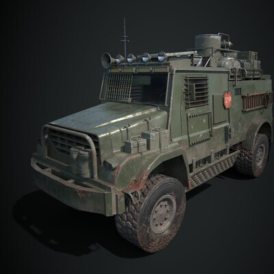 Post-apocalyptic SUV for survival