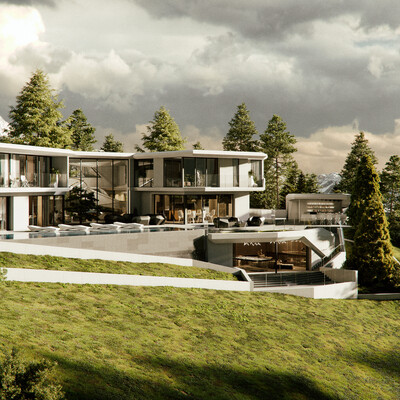 House in the mountains