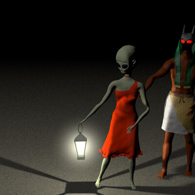 Margarita and Anubis