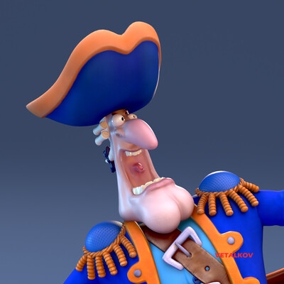 Captain Smollett from Treasure Island