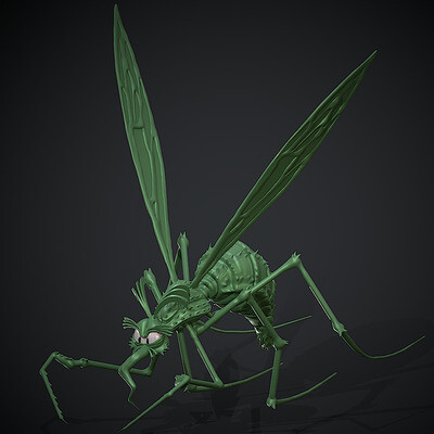 Angry mosquito