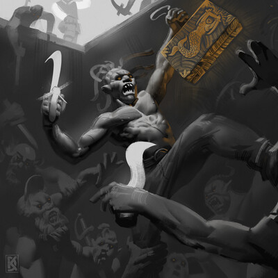 Series of sketches "Soul сollector"