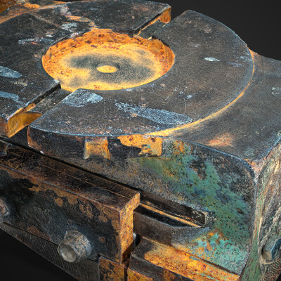 Old Soviet vise