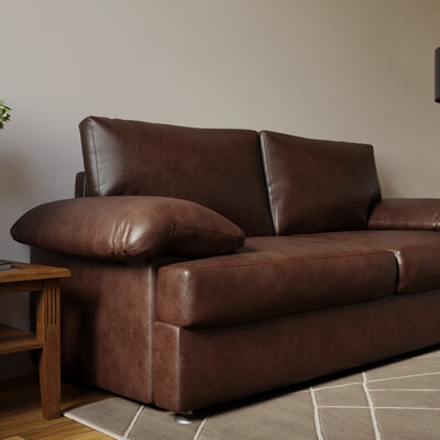 Leather sofa
