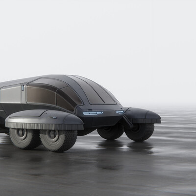Amphibious All-terrain-vehicle