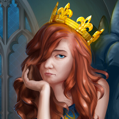 Even the beautiful can be sad.