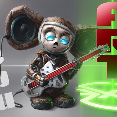 Cyberpunk Cheburashka