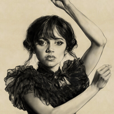 Wednesday // Drawing in Photoshop Timelapse / Aleksandr Platonychev