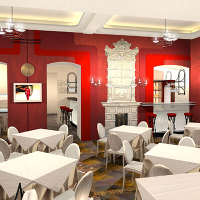 Restoran v gostinitse 1