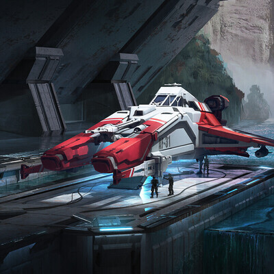 Space Warship Concept