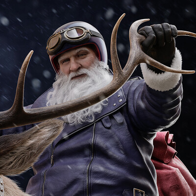 The bearded rider