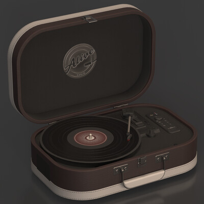 Vinyl player