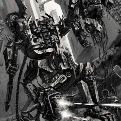 Character. Fighting robot.