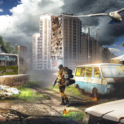 Abandoned city
