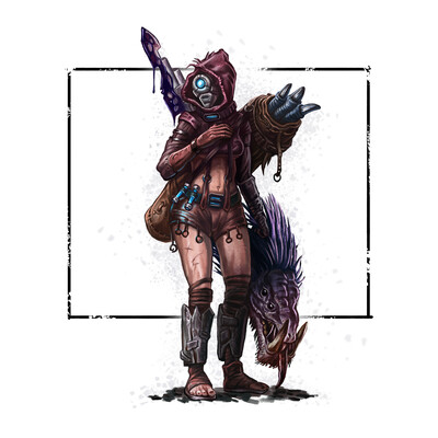 Project "Monomyth': Characters design