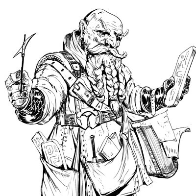 Dwarf Runemason