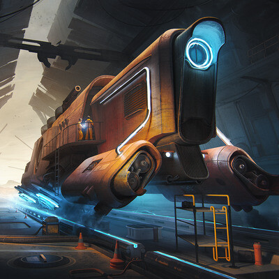 Futuristic Train
