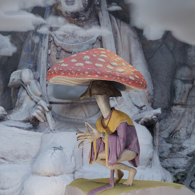 Mushroom Monk