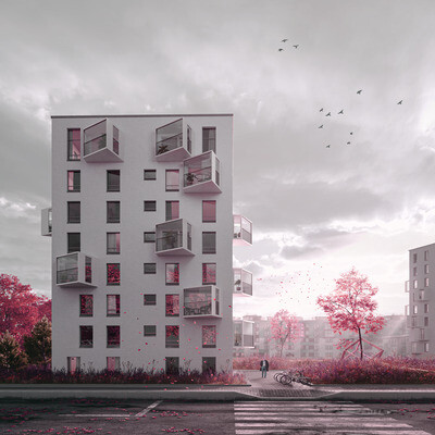 Residential building in Helsinki