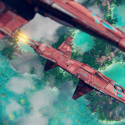 Patrol spaceships
